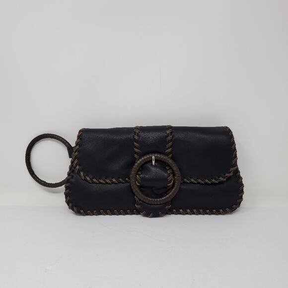 The Mango Tree faux leather clutch with ring handle  Excellent condition - Picture 1 of 7